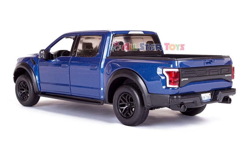 Motormax 79344 1:24 Scale 2017 Ford F-150 Raptor Blue - Image 4